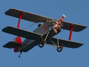 Plane over Nerja