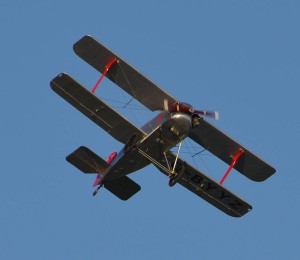 Plane over Nerja