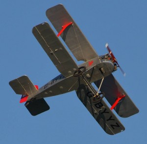 Plane over Nerja