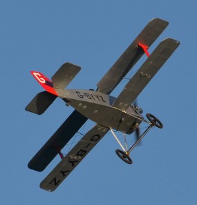 Plane over Nerja