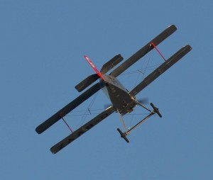 Plane over Nerja