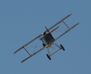 Plane over Nerja