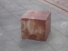 Plaza Cavana, Nerja, ornamental marble cubes