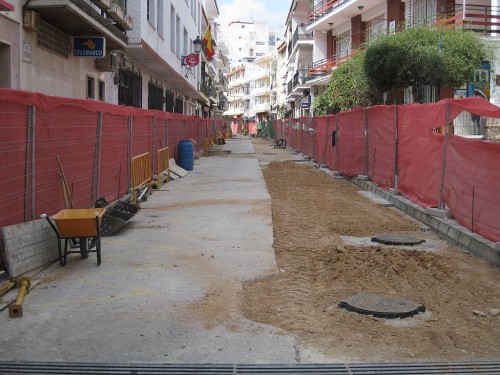 Roadworks, Nerja