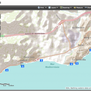 Water quality in Nerja