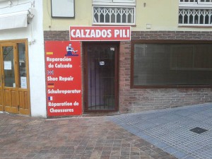 shoe repairs, Nerja