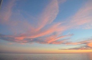 sunset, Nerja