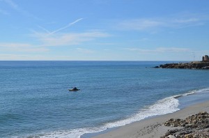 Torrecilla beach, Nerja, Jan 21st