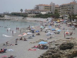 Torrecilla beach, Nerja