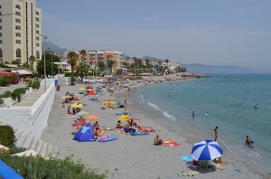 Torrecilla beach, Nerja