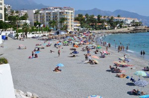 Torrecilla beach, Nerja