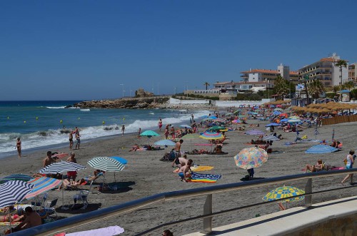 Torrecilla beach, Nerja