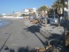 Torrecilla beach, Nerja, sand erosion