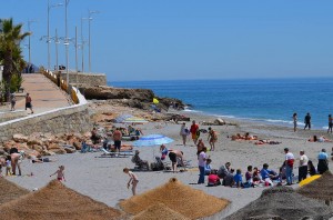 Torrecilla beach, Nerja