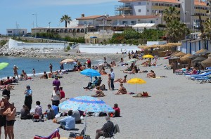 Torrecilla beach, Nerja