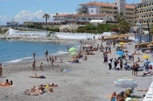 Torrecilla beach, Nerja