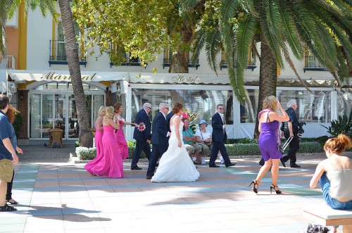 wedding party, Nerja