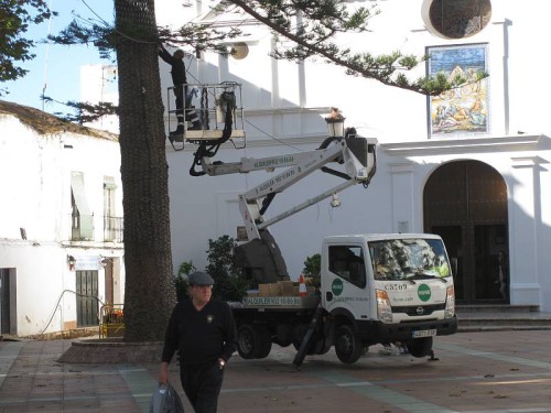 Christmas lights, Nerja