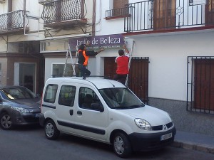 sign, Nerja