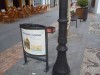 ashtrays on rubbish bins, Nerja