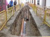 calle El Barrio, Nerja, roadworks