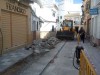 Calle El Barrio, Nerja, roadworks