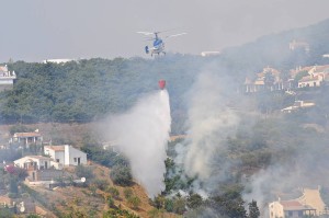 Frigiliana fire