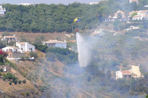 Frigiliana fire