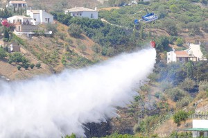 Frigiliana fire