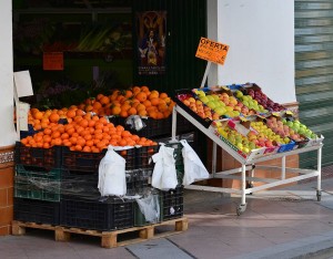 Fruit seller, Nerja