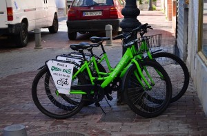 green bikes, Nerja