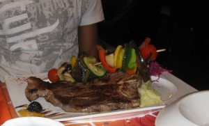 T-bone steak, Maria Bonita, Nerja