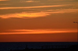 November sunset, Nerja