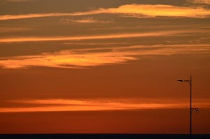 November sunset, Nerja