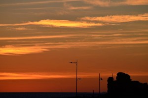 November sunset, Nerja