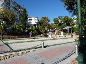 Petanca, Torrecilla beach, Nerja