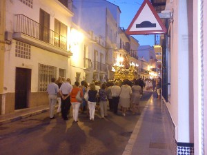 Nerja, procession