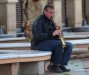 saxophone player, Nerja