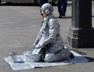 street artist, Madrid