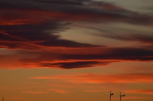 sunset, Nerja