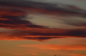 sunset, Nerja