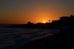 Sunset in Nerja, Oct 15th 2012