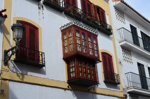 window, calle Granada, Nerja